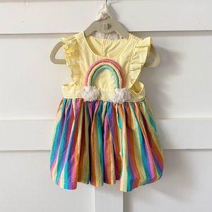 Rainbow Sunshine Pinafore